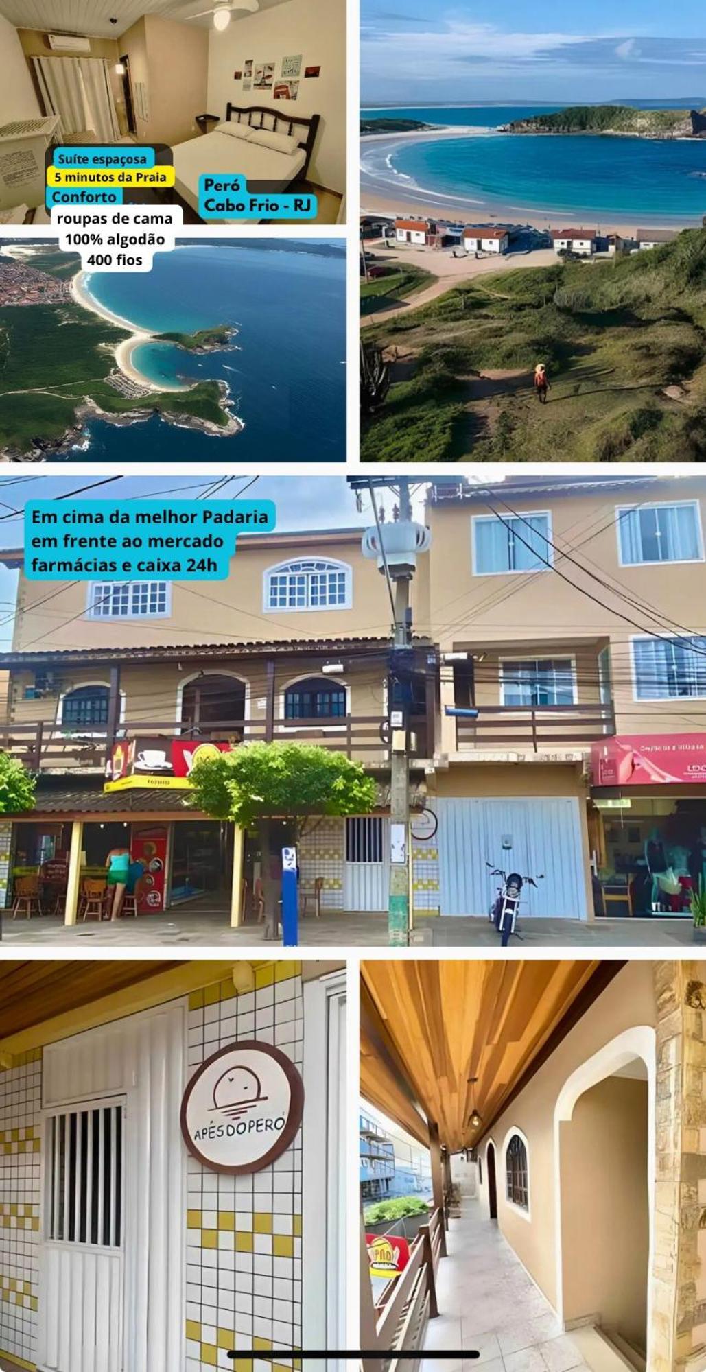 Suite 05 Apes Do Pero - Centro Praia Cabo Frio Exteriér fotografie
